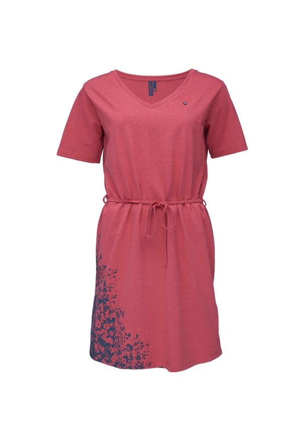 ZSPORT - Sukienka damska LOAP Aurora XL – letnia z mieszanki bawełny 60/40. Kolor: różowy, niebieski, wielokolorowy. Materiał: bawełna. Sezon: lato. Typ sukienki: sportowe. Styl: sportowy