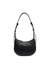Pinko - PINKO Torebka Half Moon Baby PE 25 PLTT 103538 A0F1 Czarny. Kolor: czarny. Materiał: skórzane #2