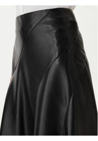 BOSS Spódnica z imitacji skóry Vicena1 50556926 Czarny Regular Fit. Kolor: czarny. Materiał: skóra #3