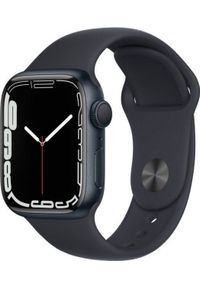 APPLE - Smartwatch Apple Watch 7 GPS 41mm Czarny (MKMX3WB/A). Rodzaj zegarka: smartwatch. Kolor: czarny #1