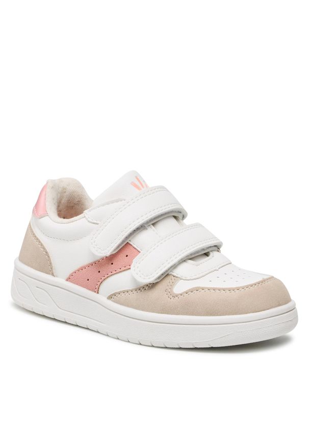 Sneakersy Omenaa Foundation CP-DG22111A-OF Pink. Kolor: biały. Materiał: skóra