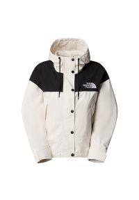 Kurtka The North Face Reign On 0A8BCHROU1 - bialo-czarna. Okazja: na co dzień. Kolor: czarny. Materiał: poliester, nylon. Długość rękawa: długi rękaw. Długość: długie. Wzór: aplikacja. Styl: casual #1