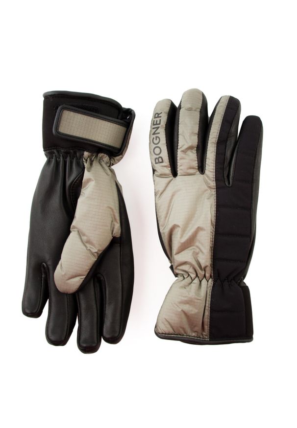 Rękawice narciarskie damskie Bogner Cadis. Kolor: zielony. Materiał: poliamid, skóra, poliester. Sezon: zima. Sport: narciarstwo