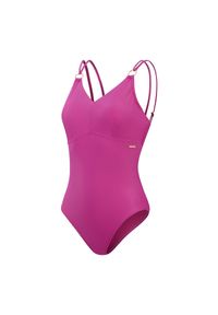 Speedo - Damski Jednoczęściowy Kostium Kąpielowy Spdscu Strppy. Kolor: różowy