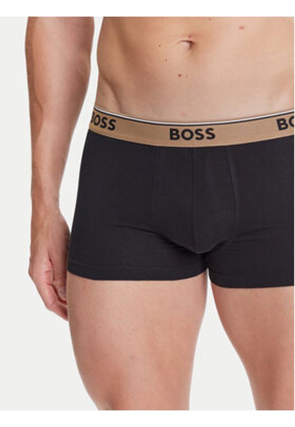 BOSS Komplet 3 par bokserek 50531684 Czarny. Kolor: czarny. Materiał: bawełna