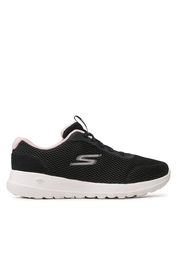 skechers - Skechers Sneakersy Light Motion 124707/BKPK Czarny. Kolor: czarny. Materiał: materiał