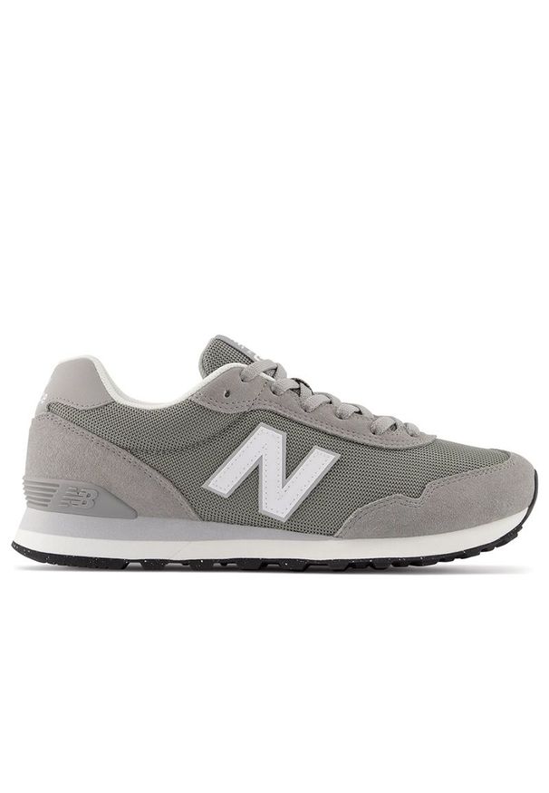 Buty New Balance ML515GRY - szare. Okazja: na co dzień. Kolor: szary. Materiał: materiał, syntetyk, zamsz. Szerokość cholewki: normalna