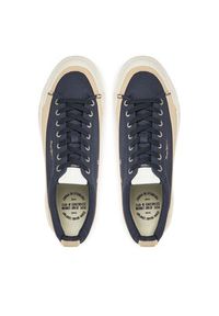 Pepe Jeans Sneakersy PMS31075 Granatowy. Kolor: niebieski. Materiał: materiał