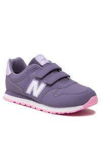 New Balance Sneakersy GV500BB1 Fioletowy. Kolor: fioletowy. Materiał: skóra