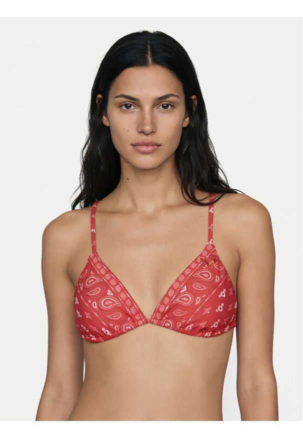 Roxy Góra od bikini Beach Bandana ERJX305723 Czerwony. Kolor: czerwony. Materiał: syntetyk
