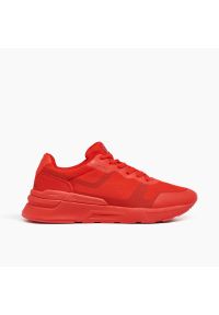 Cropp - Czerwone sneakersy - Czerwony. Kolor: czerwony