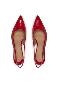 Lauren Ralph Lauren - LAUREN RALPH LAUREN Sandały Lolah II 802959210002 Czerwony. Kolor: czerwony. Materiał: lakier, skóra #4