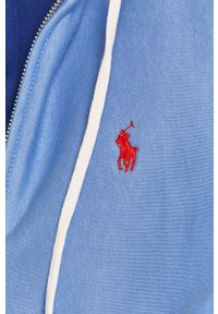 Polo Ralph Lauren - Bluza. Okazja: na co dzień. Typ kołnierza: polo. Kolor: niebieski. Styl: casual #5