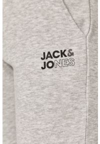Jack & Jones - Spodnie. Okazja: na co dzień. Kolor: szary. Materiał: dzianina. Styl: casual #3