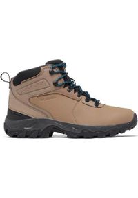 columbia - Buty do chodzenia męskie Columbia Newton Ridge Ii Waterproof. Kolor: beżowy. Technologia: Omni-Heat (Columbia). Sport: turystyka piesza