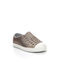 Native Shoes - Buty miejskie dziecięce NATIVE JEFFERSON BLING YOUTH. Kolor: brązowy. Sport: turystyka piesza