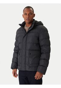 Geox Kurtka zimowa Leitan M5628C T3266 F9112 Czarny Regular Fit. Kolor: czarny. Materiał: syntetyk. Sezon: zima