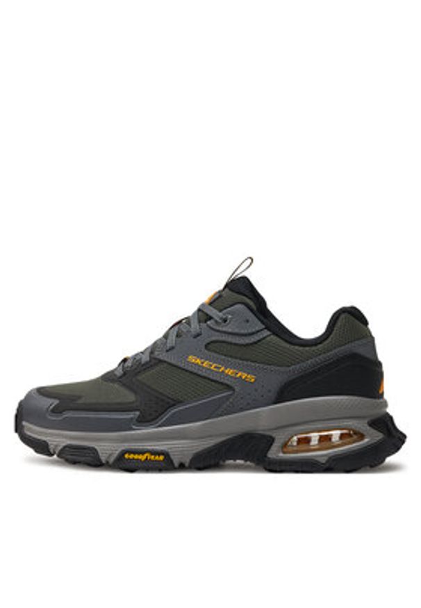 skechers - Skechers Trekkingi Skech-Air Envoy-Sleek Envoy 237553/GNBK Zielony. Kolor: zielony. Materiał: materiał. Sport: turystyka piesza
