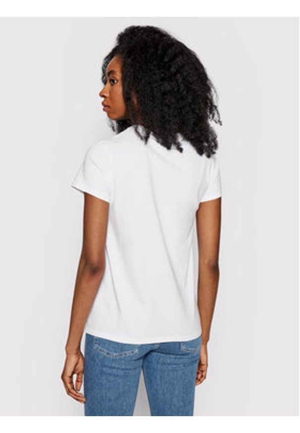 Levi's® T-Shirt The Perfect Graphic Tee 17369-0297 Biały Regular Fit. Kolor: biały. Materiał: bawełna