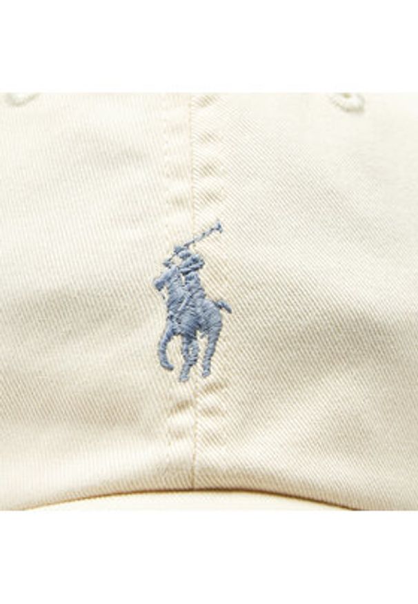 Polo Ralph Lauren Czapka z daszkiem 211912843007 Beżowy. Kolor: beżowy. Materiał: materiał