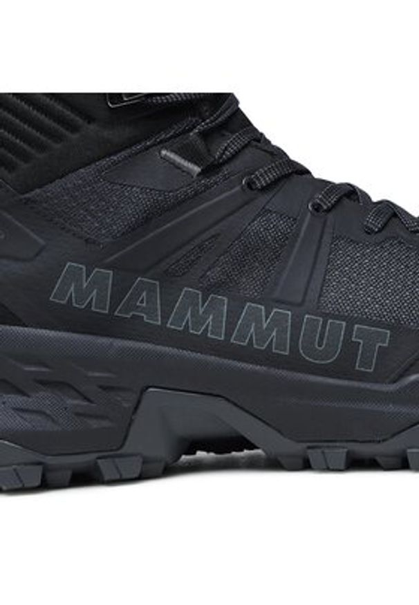 Mammut Trekkingi Sertig II Mid Gtx GORE-TEX 3030-04830-0001-1080 Czarny. Kolor: czarny. Materiał: materiał. Technologia: Gore-Tex. Sport: turystyka piesza