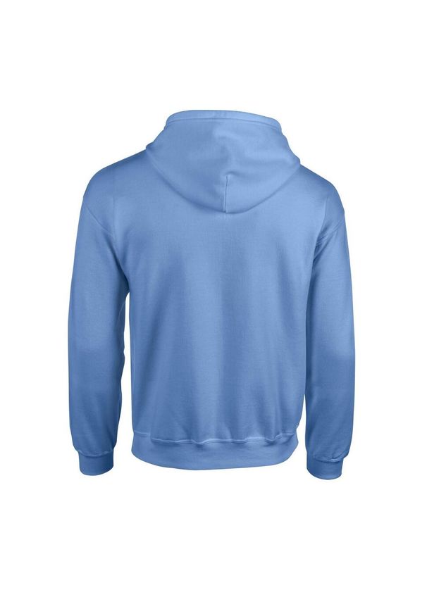 GILDAN - Bluza Z Kapturem Dla Dorosłych Unisex Heavy Blend Full Zip. Typ kołnierza: kaptur. Kolor: niebieski