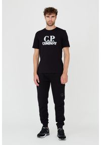 C.P. Company - C.P. COMPANY Czarny męski t-shirt Short Sleeve, Rozmiar XXL. Kolor: czarny. Długość rękawa: krótki rękaw. Długość: krótkie #6