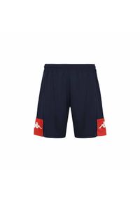 Szorty Kappa Daggo. Kolor: niebieski, czerwony, wielokolorowy. Materiał: materiał, poliester. Sport: fitness