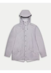 Rains Kurtka przeciwdeszczowa Jacket W3 12010 Szary Regular Fit. Kolor: szary. Materiał: syntetyk