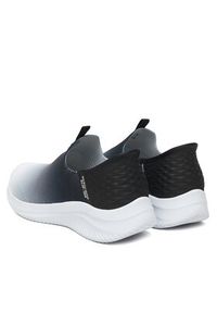 skechers - Skechers Sneakersy Ultra Flex 3.0 150183/BKW Czarny. Kolor: czarny. Materiał: materiał #6