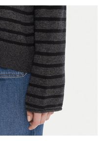 TOMMY HILFIGER - Tommy Hilfiger Sweter WW0WW46438 Szary Regular Fit. Kolor: szary. Materiał: wełna #4