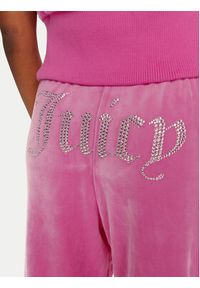 Juicy Couture Spodnie dresowe Lilian JCWB121093 Różowy Regular Fit. Kolor: różowy. Materiał: syntetyk #3