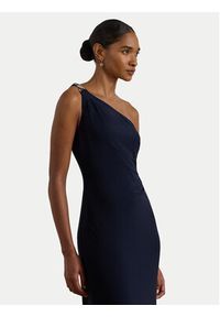 Lauren Ralph Lauren - LAUREN RALPH LAUREN Sukienka wieczorowa 253980922002 Granatowy Slim Fit. Kolor: niebieski. Materiał: syntetyk. Styl: wizytowy #3