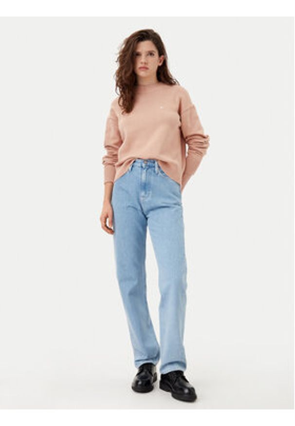 Calvin Klein Jeans Jeansy J20J224997 Niebieski Straight Fit. Kolor: niebieski