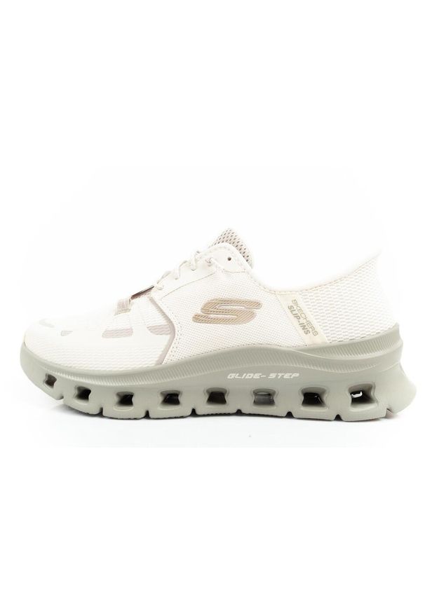 skechers - Buty męskie sneakersy Skechers Glide-Step Pro Slip-Ins. Kolor: beżowy