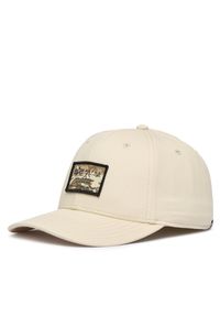Czapka z daszkiem Alpha Industries. Kolor: kremowy #1