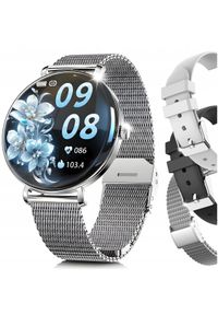 JG Smart - SMARTWATCH DAMSKI ZEGAREK SMART WATCH ROZMOWY MENU POLSKIE ZDROWIE 3 PASKI. Rodzaj zegarka: smartwatch #1