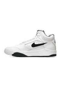 Buty koszykarskie męskie Nike Air Flight Lite. Zapięcie: sznurówki. Kolor: biały. Materiał: guma, syntetyk, tkanina, materiał. Szerokość cholewki: normalna