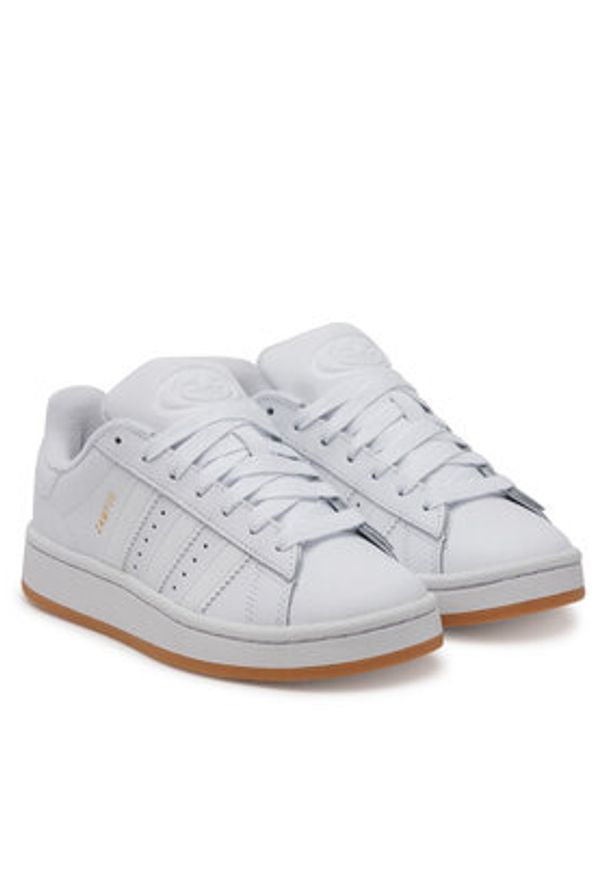 Adidas - adidas Sneakersy Campus 00s JR5760 Biały. Kolor: biały. Materiał: skóra. Model: Adidas Campus