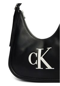 Calvin Klein Torebka Bold Ck Crescent LV04F3427G Czarny. Kolor: czarny. Materiał: skórzane #3
