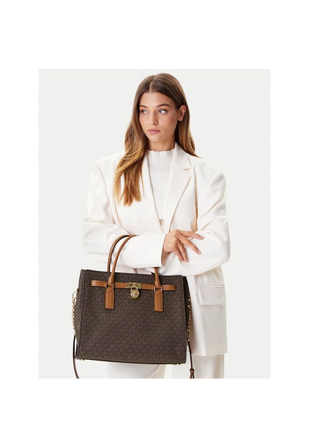 Torebka MICHAEL Michael Kors. Kolor: brązowy