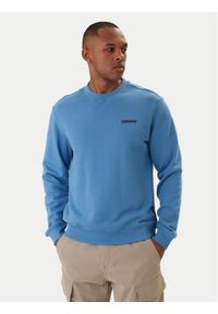 Napapijri Bluza B-Small Box CNP0A88TP Niebieski Relaxed Fit. Kolor: niebieski. Materiał: bawełna #1