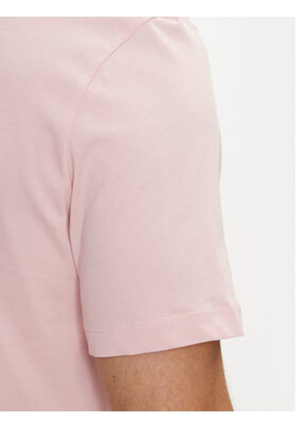 BOSS - Boss T-Shirt Thompson 01 50468347 Różowy Regular Fit. Kolor: różowy. Materiał: bawełna