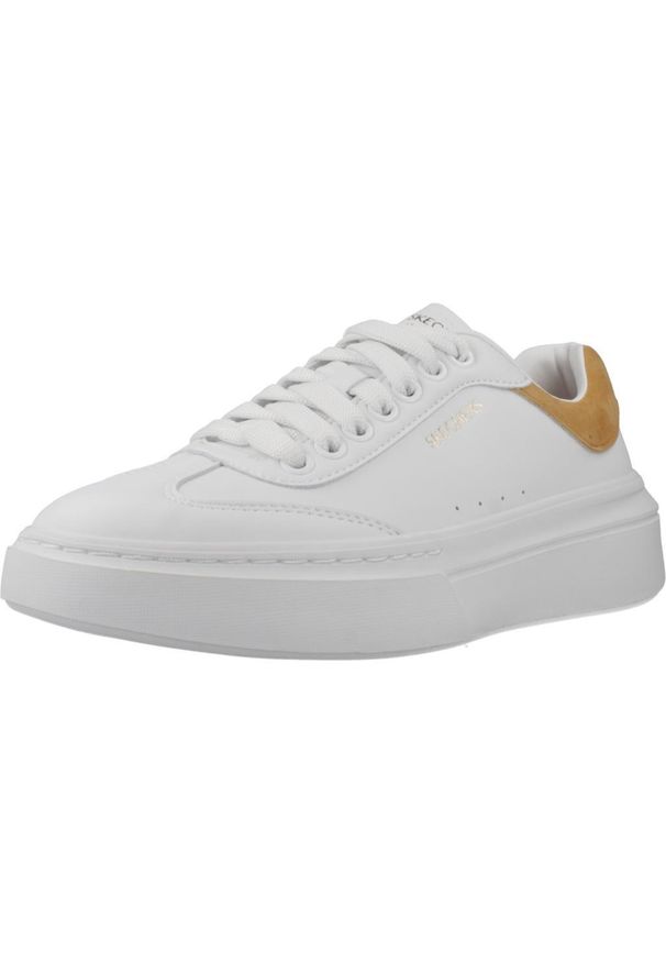 skechers - Kapcie SKECHERS CORDOBA CLASSIC Biały. Zapięcie: sznurówki. Kolor: biały. Materiał: syntetyk, tkanina, materiał. Szerokość cholewki: normalna. Model: Skechers Sport. Sport: turystyka piesza