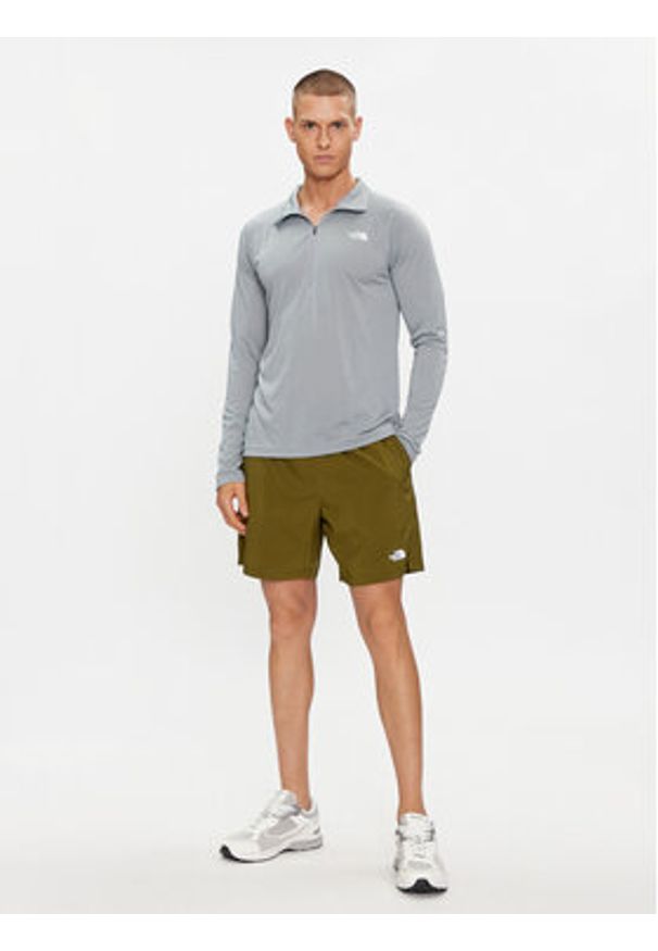 The North Face Szorty sportowe 24/7 NF0A3O1B Zielony Regular Fit. Kolor: zielony. Materiał: syntetyk