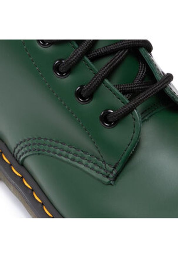 Dr. Martens Glany 1460 Smooth 11822207 Zielony. Kolor: zielony. Materiał: skóra