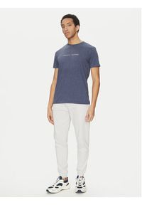 TOMMY HILFIGER - Tommy Hilfiger T-Shirt UM0UM03525 Granatowy Regular Fit. Kolor: niebieski. Materiał: bawełna #4