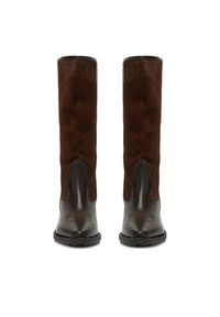 Badura Kowbojki EO-BAYLOR-07101 Brązowy. Kolor: brązowy. Materiał: skóra, zamsz #8