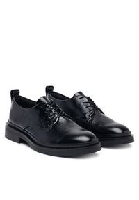 Clarks Oxfordy Previa Lace 26327264 Czarny. Kolor: czarny. Materiał: skóra #5