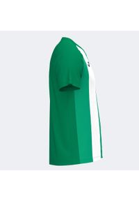 Koszulka z dekoltem w szpic Joma Inter IV. Typ kołnierza: dekolt w kształcie V. Kolor: wielokolorowy, biały, zielony. Materiał: poliester. Sport: piłka nożna #2